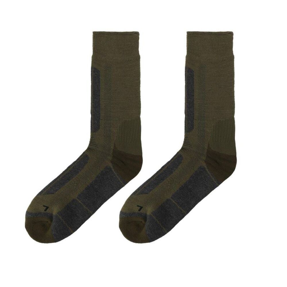 Karrimor Mens Trekking Socks (Pack of 2) / Khaki Green